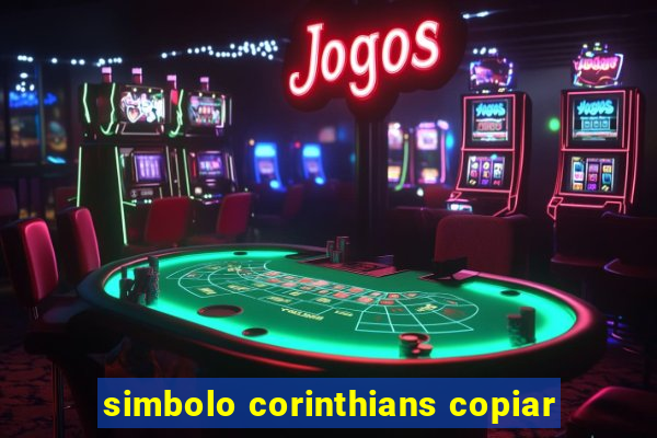 simbolo corinthians copiar